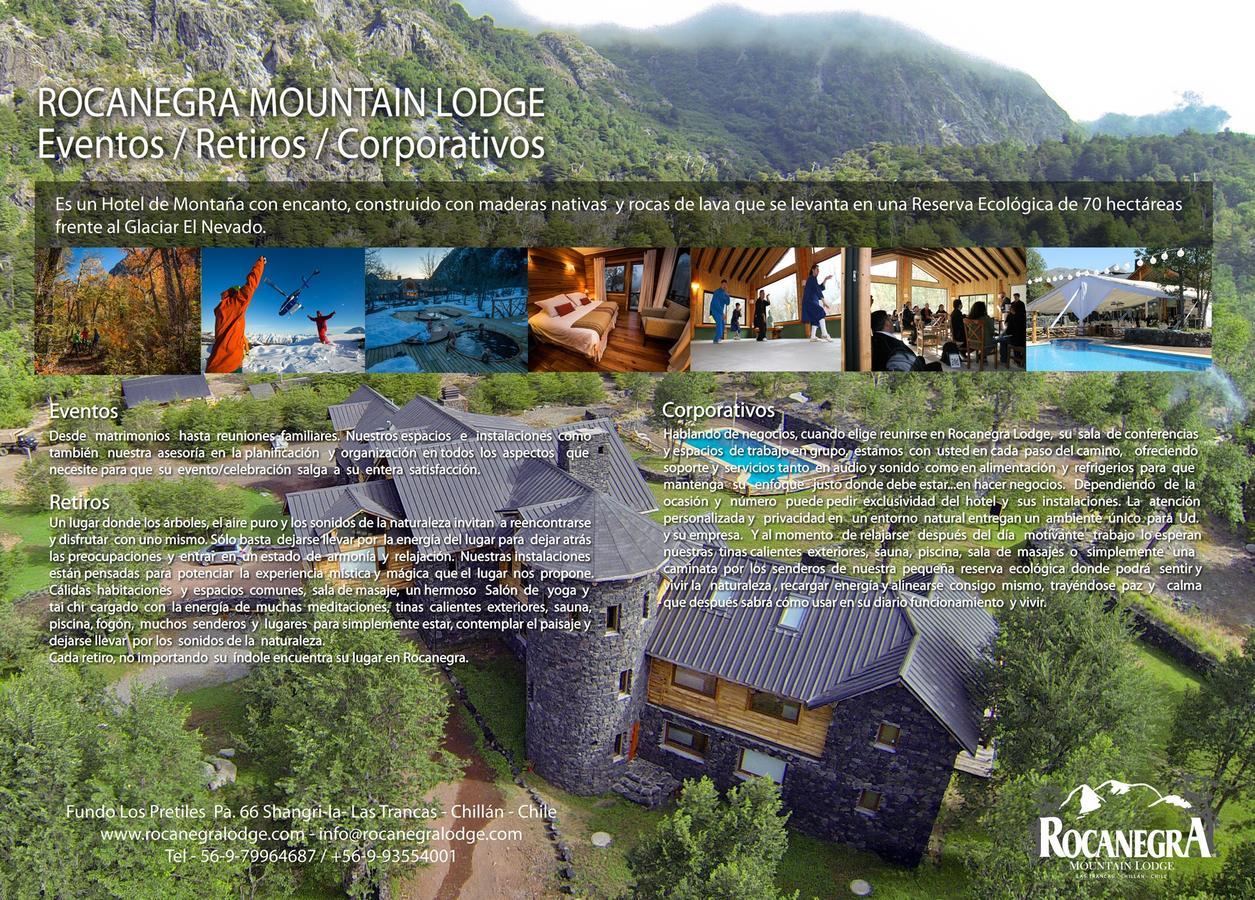 Rocanegra Mountain Lodge & Spa Chillan Exterior photo